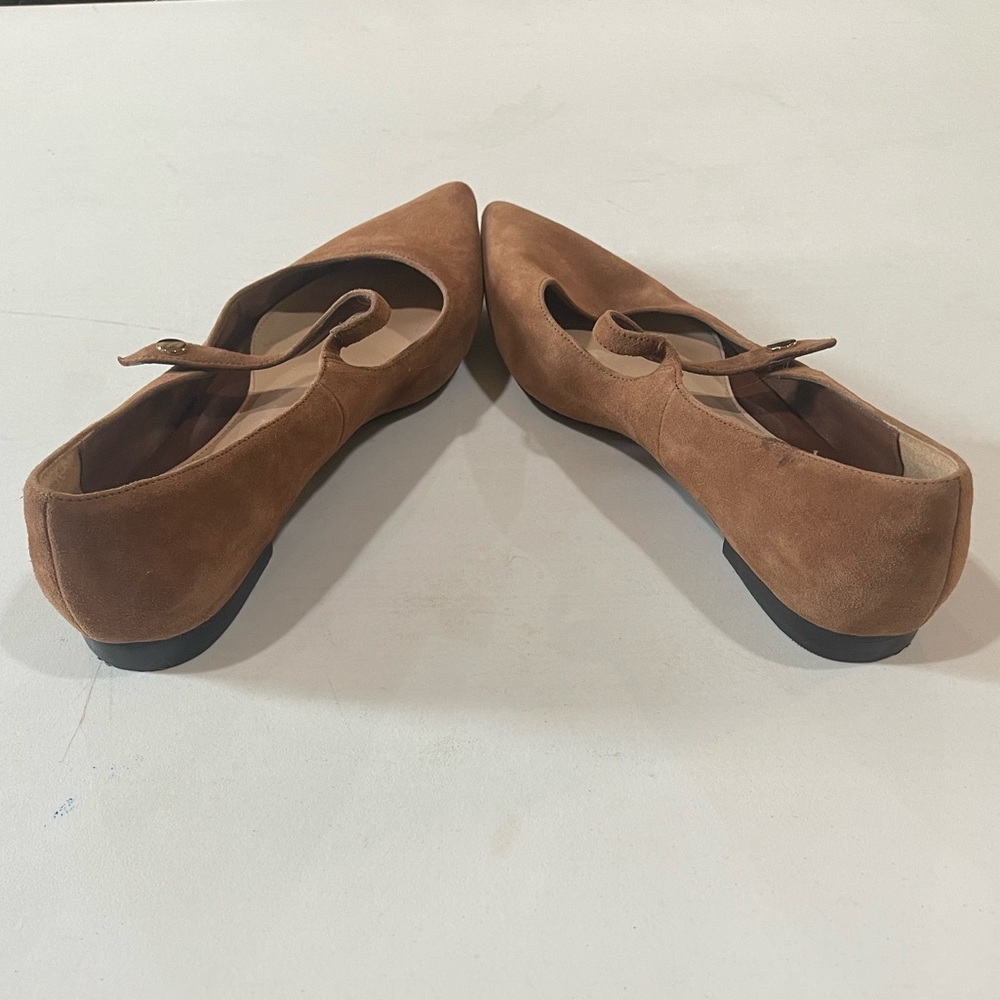Chic Brown Suede Flats for Women - Picture 2 of 10